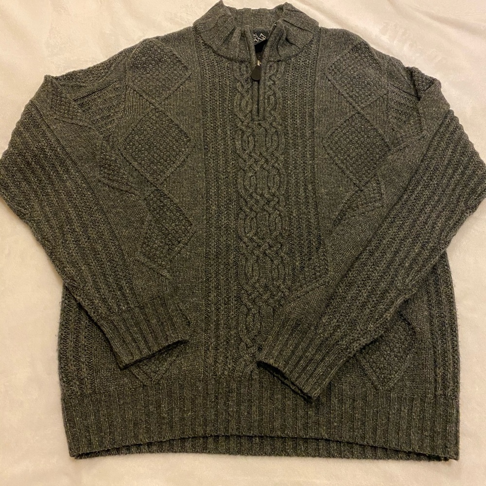Jos. A. Bank half zip sweater